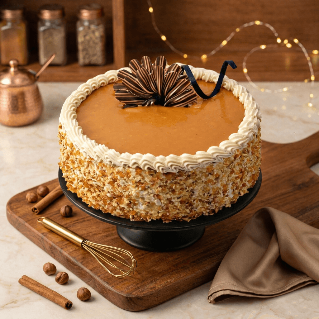 Butterscotch Crunch Cake - 500g